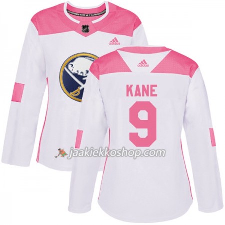 Nainen NHL Buffalo Sabres Pelipaita Evander Kane 9 Adidas 2017-2018 Valkoinen Vaaleanpunainen Fashion Authentic Nainen NHL Buffalo Sabres Pelipaita Evander Kane 9 Adidas 2017-2018 Valkoinen Vaaleanpunainen Fashion Authentic